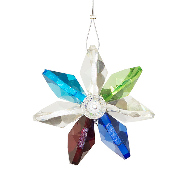 C329 Jumbo Multi Color Star Crystal with 22 mm Octagons
