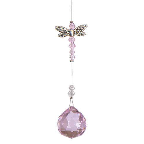 C315D Dragonfly Crystals - Pink